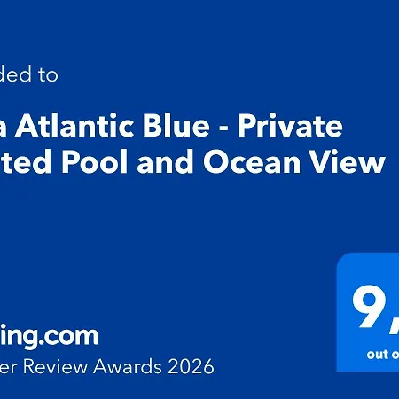 Atlantic Blue - Piscina Privada Climatizada Y Vistas Al Mar ヴィラ *