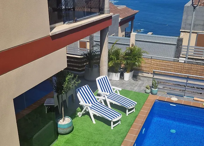 Atlantic Blue - Piscina Privada Climatizada Y Vistas Al Mar ヴィラ *