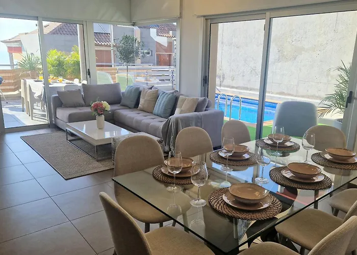 ヴィラ Atlantic Blue - Piscina Privada Climatizada Y Vistas Al Mar