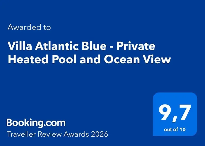 Atlantic Blue - Piscina Privada Climatizada Y Vistas Al Mar ヴィラ *